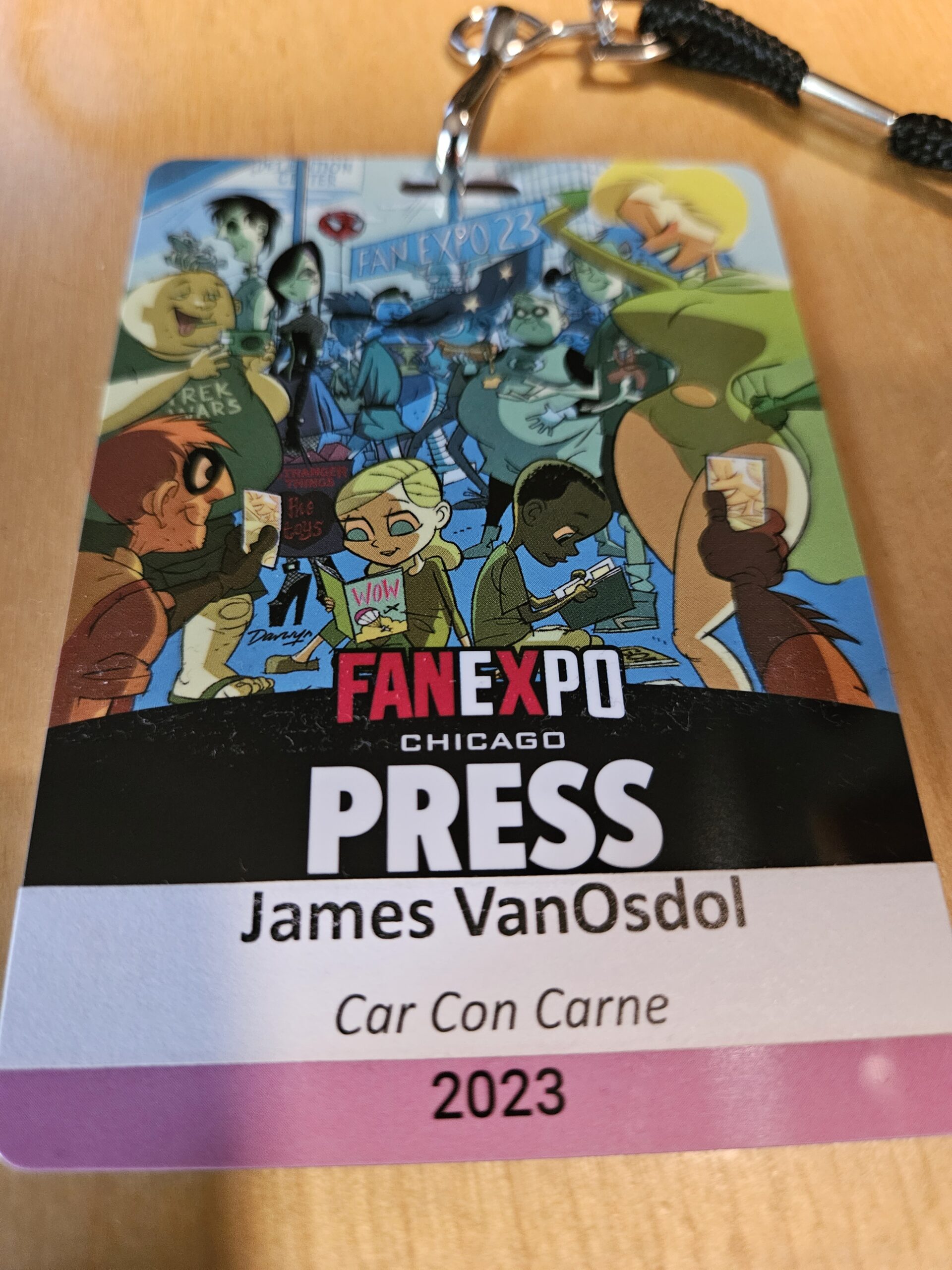 My visit to FAN EXPO Chicago 2023 Car Con Carne