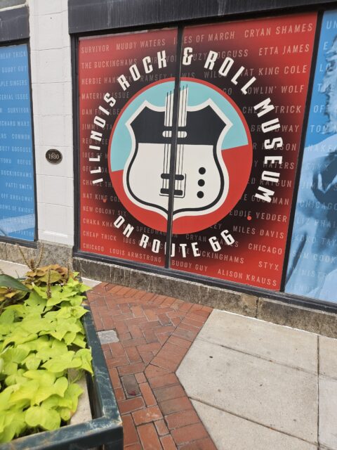 The Illinois Rock & Roll Museum on Route 66